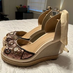 Barely worn wedges